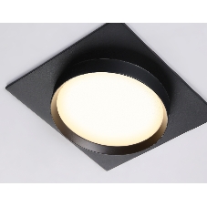 Светильник Ambrella light TN5231 BK черный GX53 110*110*35