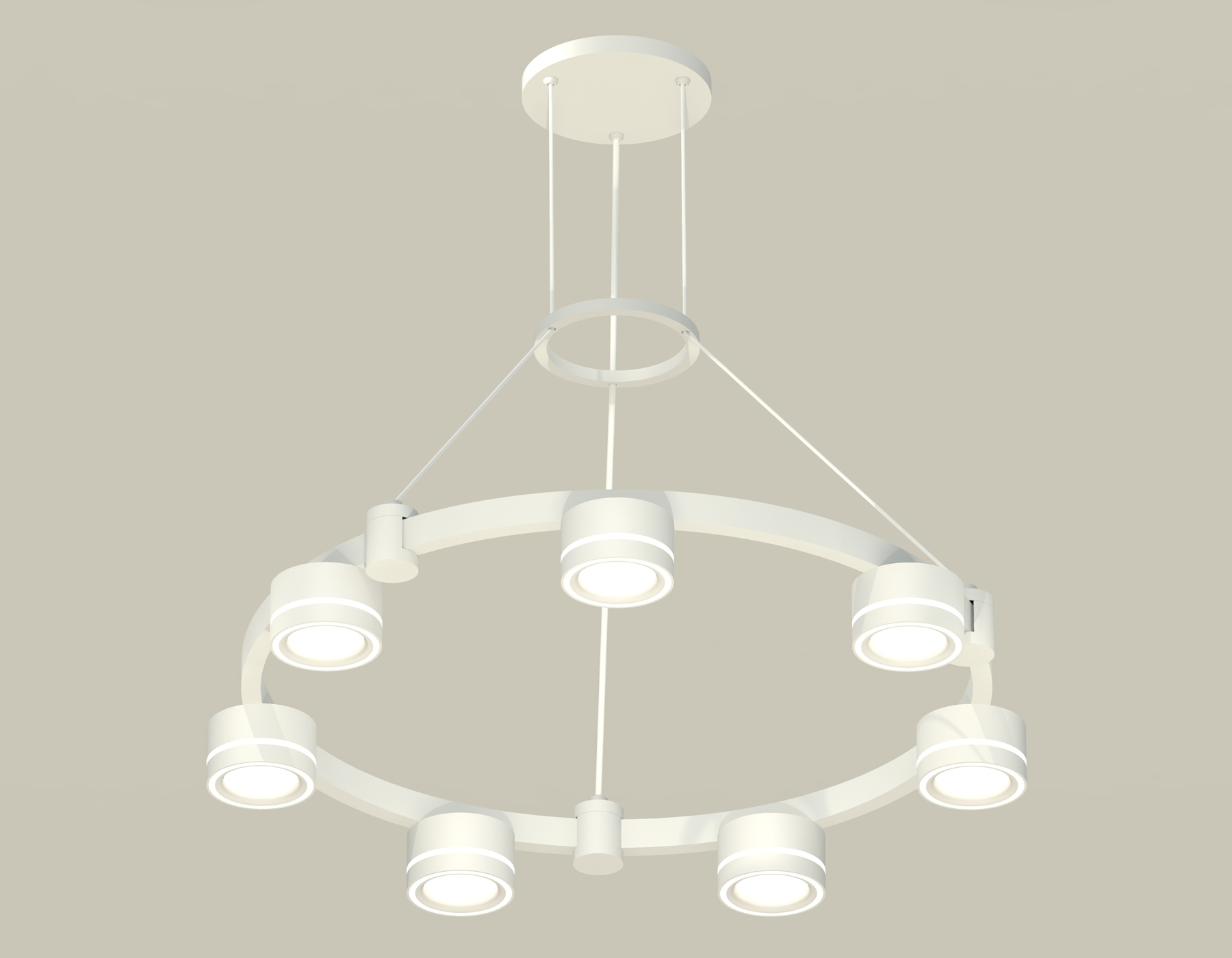 Светильник Ambrella light XR92031601/7 SWH/FR белый песок/белый матовый GX53 (A9203, C9236, N8433)