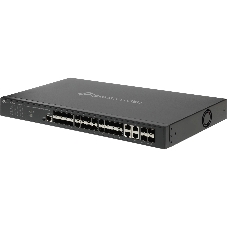 Коммутатор TP-Link JetStream 24-портовый управляемый SFP уровня 2+, 20 гигабитных SFP-портов и 4 гигабитных комбинированных порта SFP/RJ45