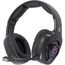 Гарнитура Oklick HS-L575G чёрный, беспроводная + проводная, Bluetooth