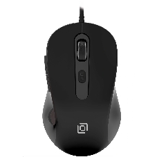 Мышь проводная Oklick 211M черный, 2400 dpi, USB, кнопки - 6