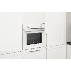 Духовой шкаф электрический Weissgauff EOM 180 W белый, встраиваемый