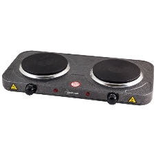 Плита настольная электрическая Homestar HS-1104 1000+1000Вт Ф155+155мм чугун