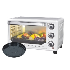 Мини-печь Sakura SA-7000WP 27л, духовка 1500Вт, механ.управление, белый