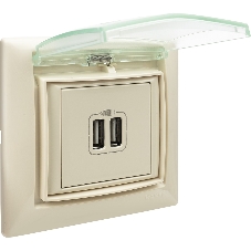 Розетка 2-ая USB 774170 Legrand Valena Сл. кость