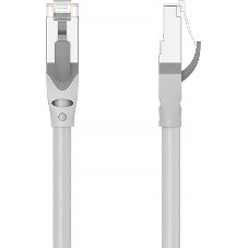 Патч-корд Vention прямой SFTP cat.6A, RJ45 - 2м. Серый