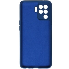 Чехол (клип-кейс) DF oOriginal-11, для Oppo Reno 5 Lite, синий df ooriginal-11 (blue)