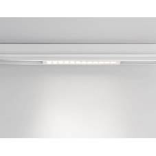 Светильник светодиодный трековый для шинопровода Magnetic Ambrella light GL1715 WH белый IP20 12W 4200K 220V 24° 232*25*42 (Без ПДУ)