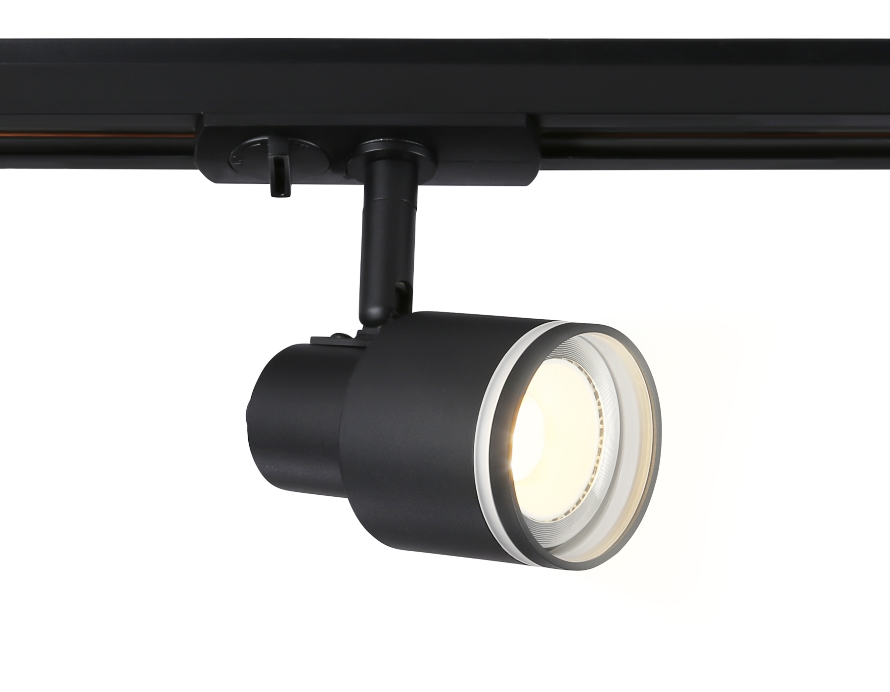 Трековый однофазный светильник Ambrella light GL5206 BK черный GU10 max 12W
