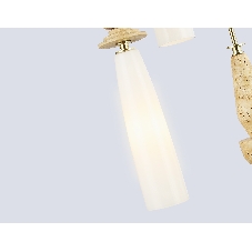 Светильник Ambrella light LH75367/3 GD/WH золото/белый G9*3 max 28W D270*1500