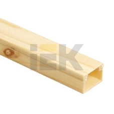 Кабель-канал 20х10 L2000 пластик ЭЛЕКОР сосна IEK CKK10-020-010-1-K34