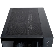 Компьютерный корпус Chieftec Visio черный без БП ATX 2x80мм 4x120мм 2x140мм 1xUSB 2.0 2xUSB 3.0 audio bott PSU