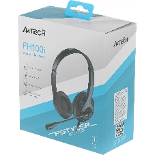 Гарнитура A4Tech Fstyler FH100i чёрный, проводная