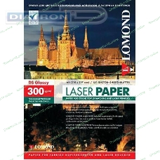Фотобумага Lomond двусторонняя глянцевая, для лазерной печати, 300 г/м2, A4/150л.