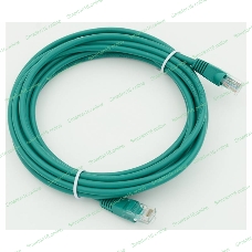 Патч-корд molded 5E Copper 5m зеленый