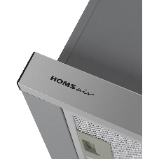 Вытяжка телескопическая HOMSair Flat 50 нержавеющая сталь, 50 см, 520 куб. м/ч, 47 дБ