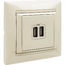 Розетка 2-ая USB 774170 Legrand Valena Сл. кость