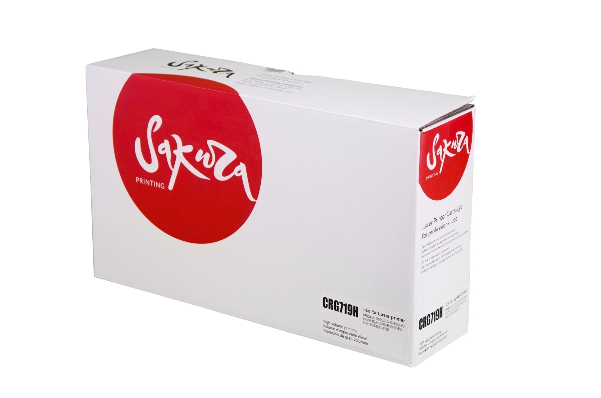 Картридж лазерный Sakura CRG719H для Сanon i-SENSYS LBP 6300dn/6650dn, MF 5840dn/5880dn, черный, 6400 к.
