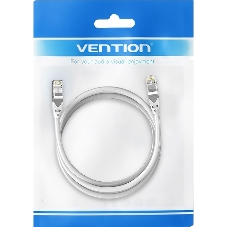 Патч-корд Vention прямой SFTP cat.6A, RJ45 - 2м. Серый