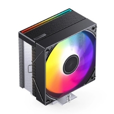 Кулер для процессора CPU Cooler JONSBO CA40 ARGB (225W, 4-pin PWM, 157mm, Al/Cu, 4x6mm, ARGB, 1x120mm, 69.61CFM, 32.6dBA, 1800RPM, S: 1851/1700/1200/115X, AM4/AM5 Black)