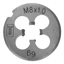 Плашка Сибртех М8 х 1,0 мм