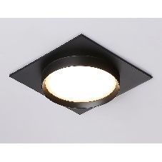Светильник Ambrella light TN5231 BK черный GX53 110*110*35