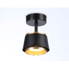 Светильник Ambrella light TN71227 BK/GD черный/золото GX53 D100*147