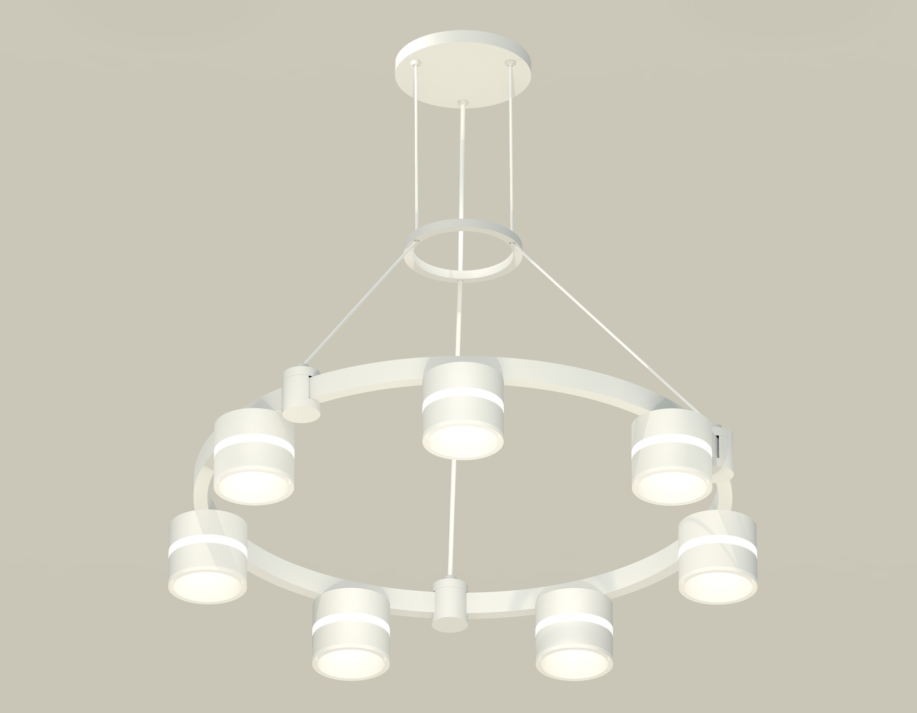 Светильник Ambrella light XR92031602/7 SWH/FR белый песок/белый матовый GX53 (A9203, C9236, N8444)