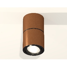 Светильник Ambrella Light XS7404040 SCF/PBK кофе песок/черный полированное MR16 GU5.3 (C7404, A2071, C7404, N7002)