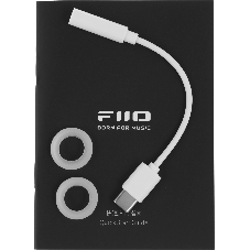 Проводные наушники FiiO FF1 черный, вкладыши, Jack 3.5 мм