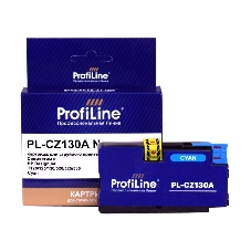 Картридж струйный ProfiLine PL-CZ130A №711 для принтеров HP DESIGNJET T120/T520 Cyan
