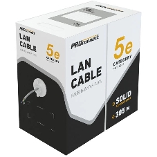 Кабель PROconnect Кабель FTP cat.5e 4 пары (305м) 0.51 мм