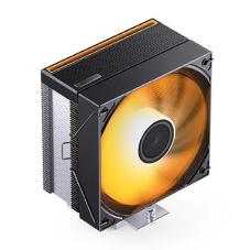 Кулер для процессора CPU Cooler JONSBO CA40 ARGB (225W, 4-pin PWM, 157mm, Al/Cu, 4x6mm, ARGB, 1x120mm, 69.61CFM, 32.6dBA, 1800RPM, S: 1851/1700/1200/115X, AM4/AM5 Black)