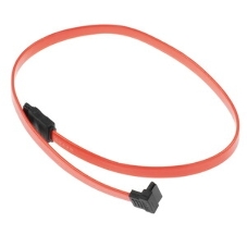 Кабель интерфейсный SATA Cablexpert CC-SATADATA90-N, Sata3 7pin/7pin угловой, медн.проводник, 50 см, пакет