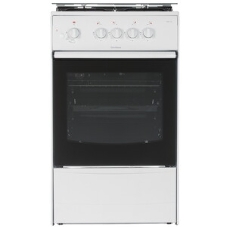 Плита газовая Darina 1B GM 441 105 W белый, конфорок 4 шт, духовка 50 л, 50 см x 85 см x 51 см