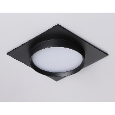 Светильник Ambrella light TN5231 BK черный GX53 110*110*35