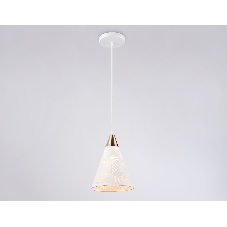 Светильник Ambrella light TR8429 WH/FGD белый/золото E27 max 40W D180*800
