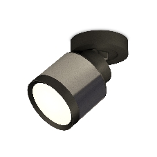 Светильник Ambrella Light XM8115001 DCH/SBK/PBK черный хром/черный песок/черный полированный GX53 (A2229, A2106, C8115, N8113)