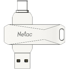 Флешка USB Netac U782C NT03U782C-128G-30PN dual USB 3.0+TypeC 128Gb, retail version