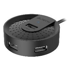 Разветвитель USB 2.0 A4Tech HUB-20 4порт. черный