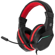 Гарнитура Oklick HS-L335G чёрный, проводная, USB-C/3.5 мм