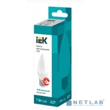 Лампа светодиодная IEK LLE-C35-7-230-40-E27 ECO C35 свеча 7Вт 230В 4000К E27