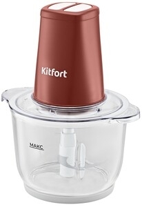 Измельчитель электрический Kitfort КТ-3534 2л. 500Вт красный