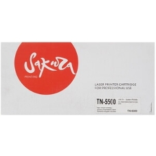 Картридж лазерный Sakura TN5500 для Brother HL-7050/7050N/7050TN/7050DTN, черный, 12000 к.