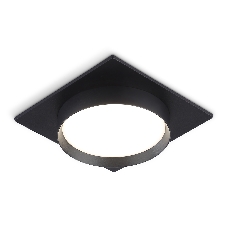 Светильник Ambrella light TN5231 BK черный GX53 110*110*35