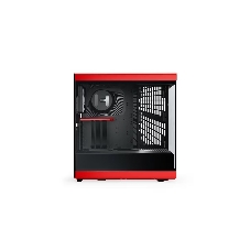 Корпус без блока питания Case HYTE Y40, Midi-Tower, TG, no fans, 2xUSB-A 3.2, 1xUSB Type-C, ATX, mATX, mITX Black Cherry