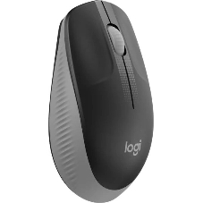 Мышь беспроводная Logitech M190 черный/серый, 1000 dpi, радиоканал, USB, кнопки - 3