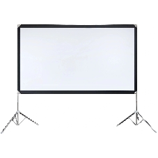 Экран с двойным штативом Lumien LSV-100101 Sky View рабочая область 104х186 см 84