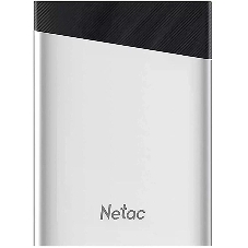 Внешний SSD Netac Z6S, 960 GB, USB 3.2 Gen 2 Type-C, R/W 520/480, серебристый