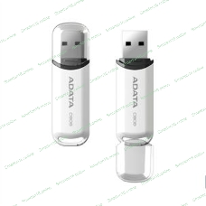 Флешка USB ADATA C906 (AC906-32G-RWH), 32Gb, USB 2.0, R/W 15/5, белый